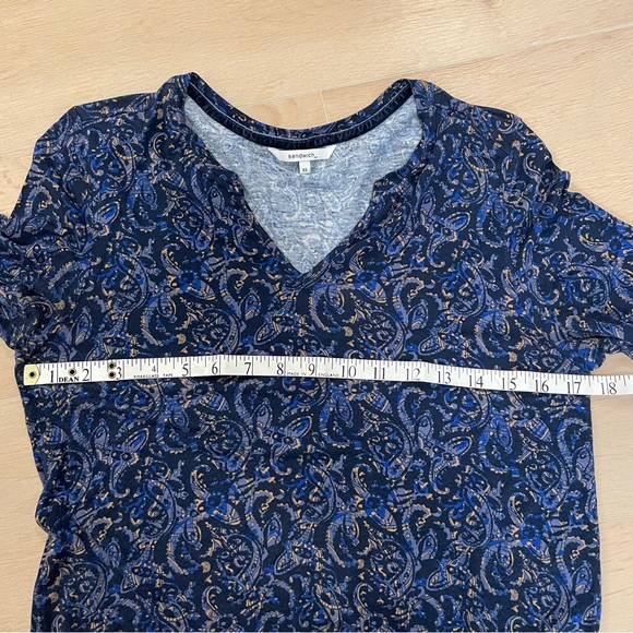 SANDWICH Paisley Long Sleeve Top - Picture 6 of 7